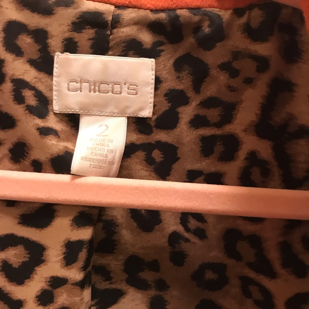 Chico’s Wool Swing Jacket Size 2 - image 6